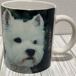 Vintage West Highland Terrier Lover's Coffee Mug. Barbara Augello Design. 1994.